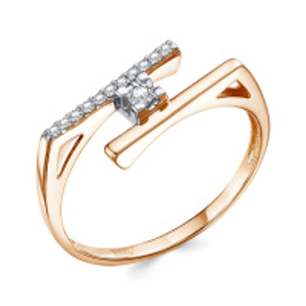 Кольцо из золота с бриллиантами