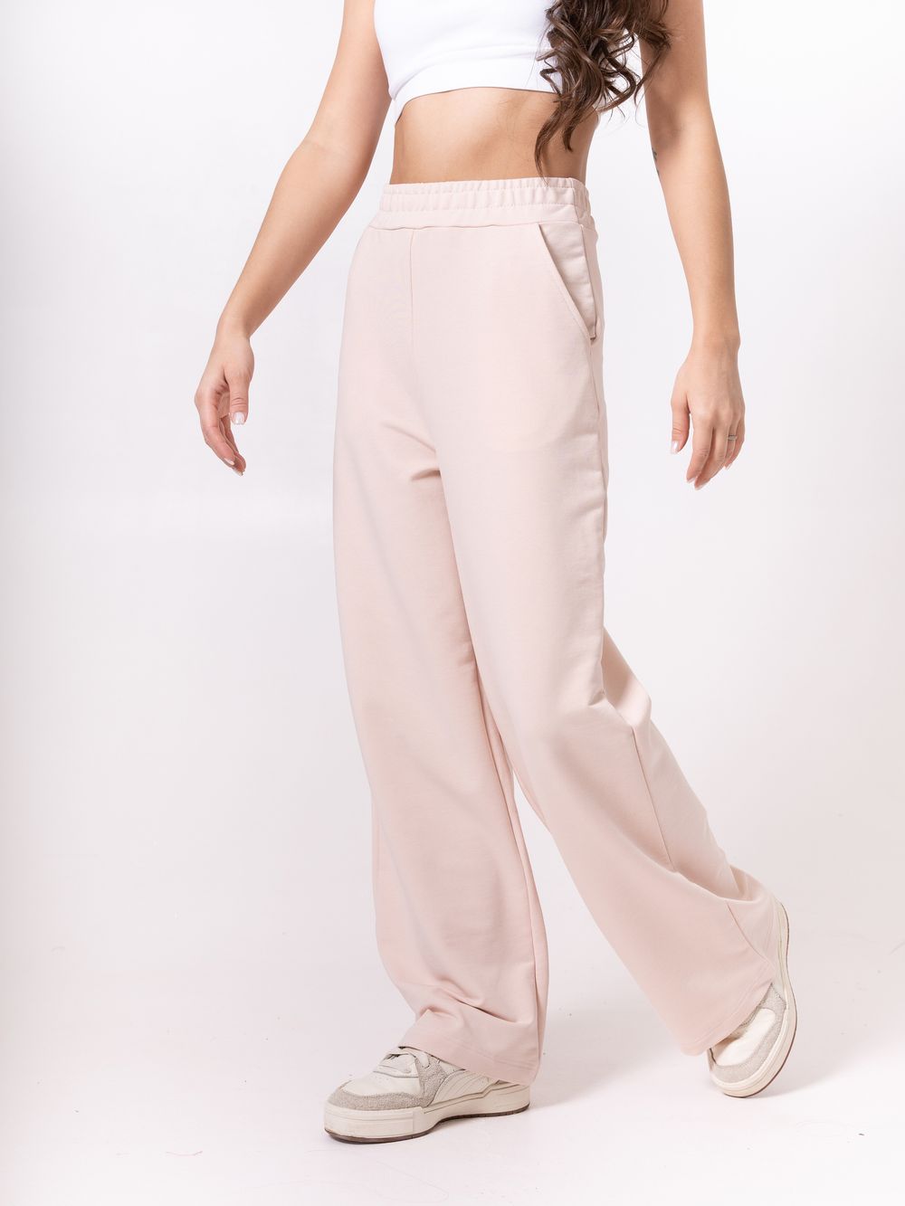 С-318 Брюки-палаццо (ФУТЕР)