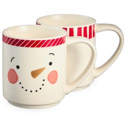 НАБОР КРУЖЕК LEFARD "SNOWMAN" 2 ШТ. 285МЛ