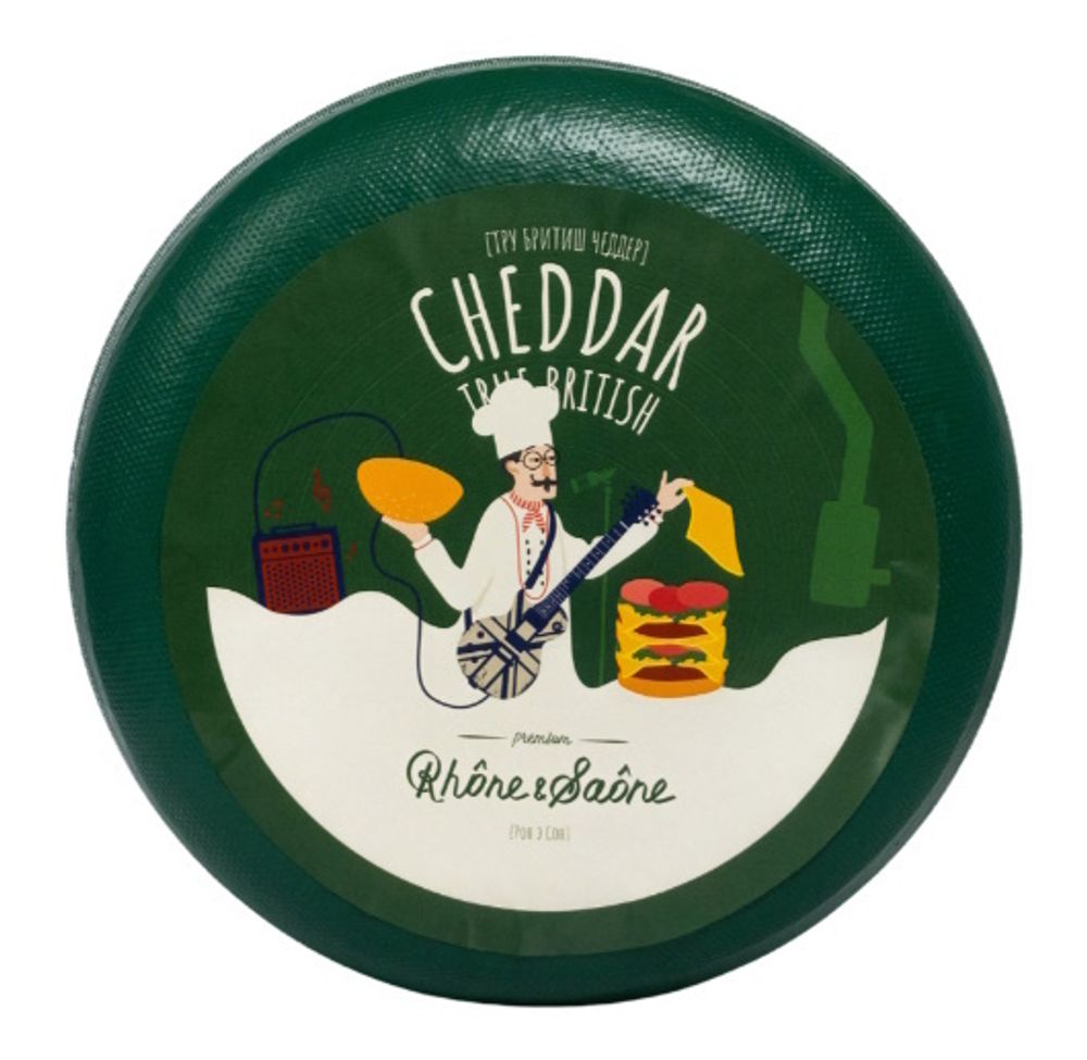 Сыр &quot;Cheddar True British&quot; 45% Беловежские сыры - купить не дорого в Москве