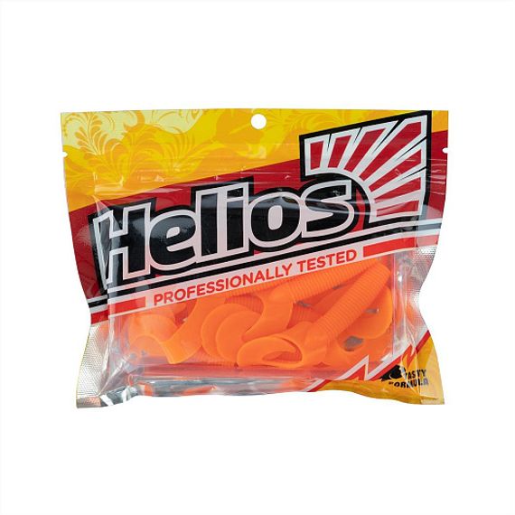 Твистер Helios Credo Double Tail 2,95&quot;/7,5 см Orange 7шт. (HS-12-024)
