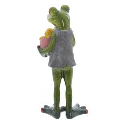 GAEM Фигурка декоративная "Лягушка", L7 W5,5 H16 см