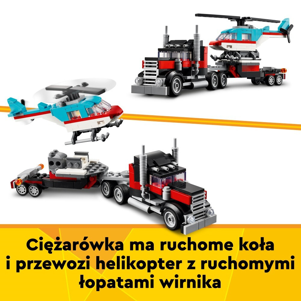 LEGO Creator — Грузовик и вертолет 3 в 1 31146 / артикул   31146  / GTIN 5702017567402
