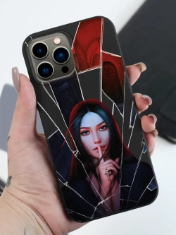 Чехол на iPhone 14 Pro Max с 3D принтом