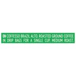Кофе в дрип-пакетах COFFESSO "Brazil Alto" 5 порций по 10 г, 102542