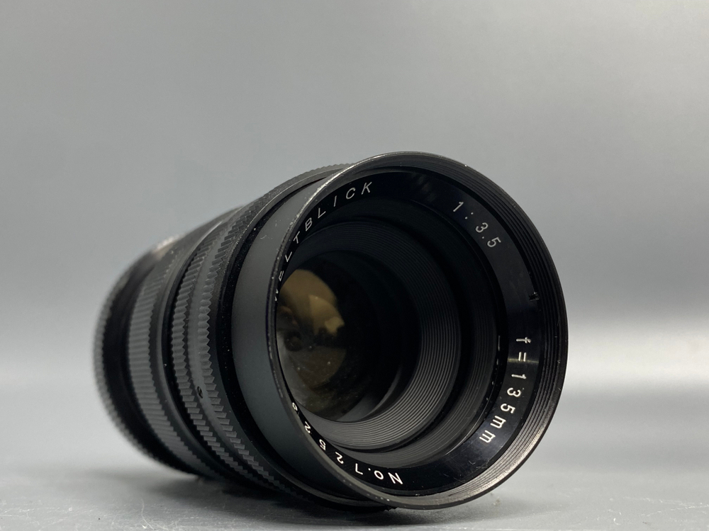 Weltblick 135mm 3.5 М42 Налет на линзах
