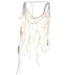 GAEM Электрогирлянда (125 белых LED, черный шнур)