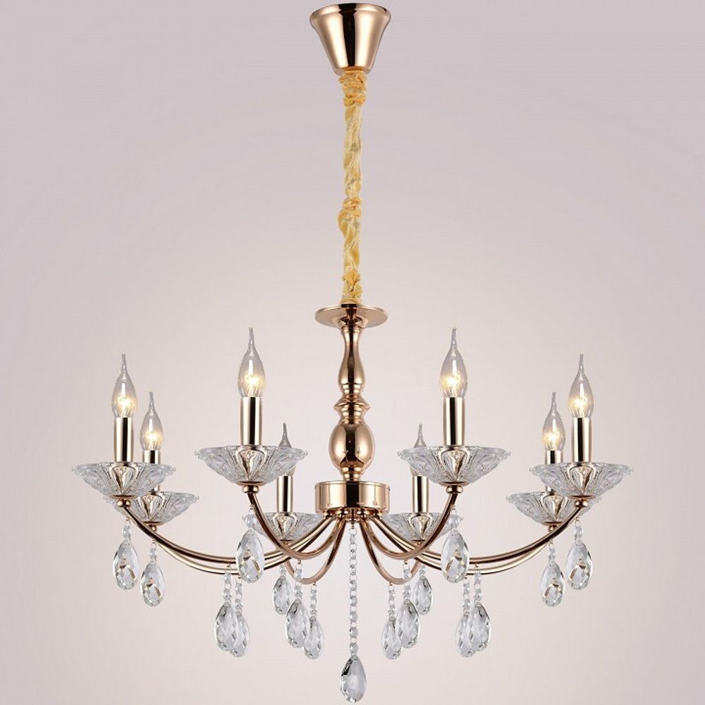 Подвесная люстра ILLUMICO  IL1242-8PPA-29 GD