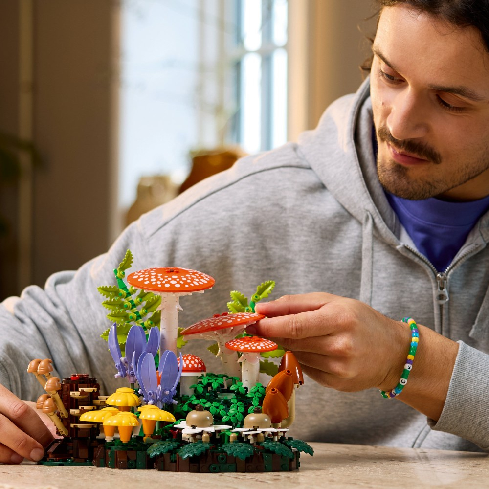 Конструктор LEGO Botanicals 11505 Лесные грибы — фото 9