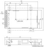 Преобразователь AC-DC сетевой Mean Well RSP-100-15