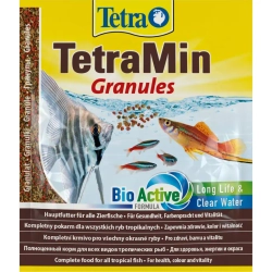 Tetra min granules корм для всех видов рыб в гранулах - 15 г (саше)