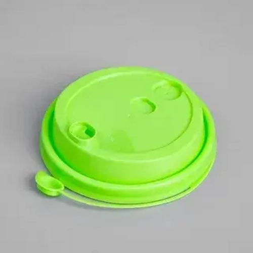 Крышка с питейником закрыв носик d-80 (1000шт) Салатовая (ВЗЛП)