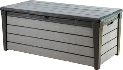 Мебель Сундук Keter для хранения Брашвуд Storage box графит (455л)