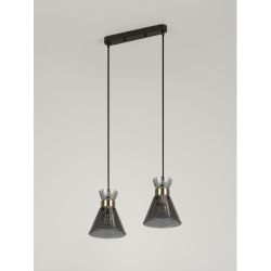 Светильник подвесной (подвес) Rivoli Isla 9187-302 2хЕ27 60 Вт модерн | Rivoli