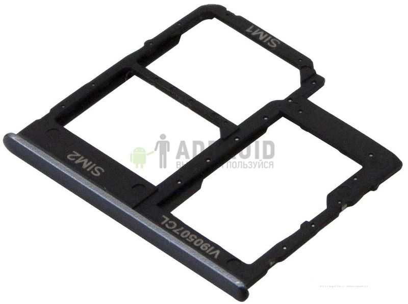 Sim лоток для Samsung Galaxy A40 SM-A405FN черный