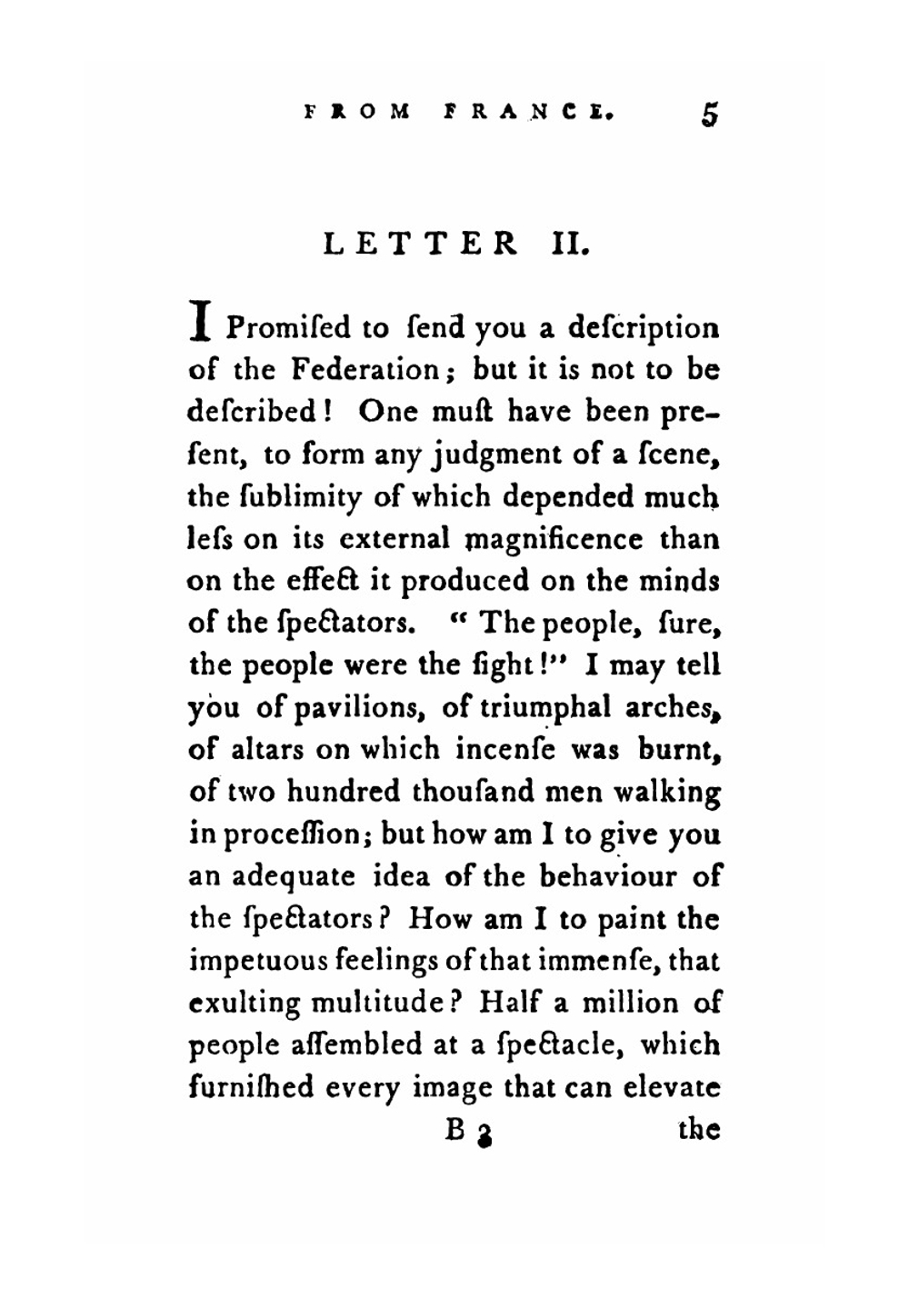 Letters Written in France, in the Summer 1790, to a Friend in England | Helen Maria Williams