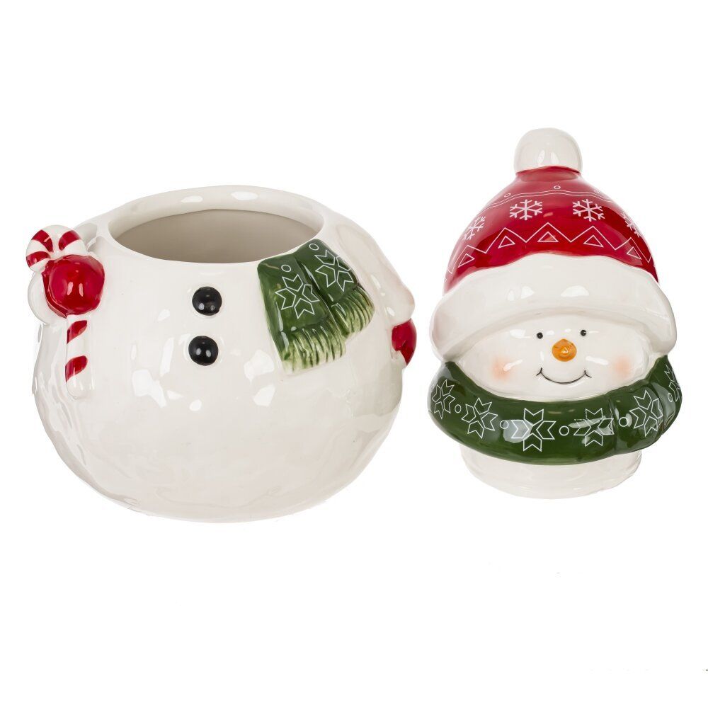 GAEM Конфетница "Снеговик", 900 мл, L14 W13 H20 см