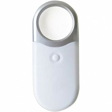 Лупа ручная карманная выдвижная 10X с LED подсветкой