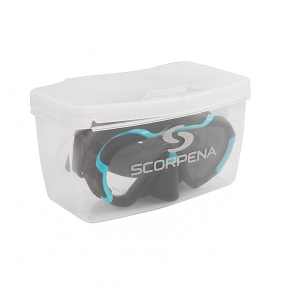 Маска Scorpena Miami Junior черно-синяя