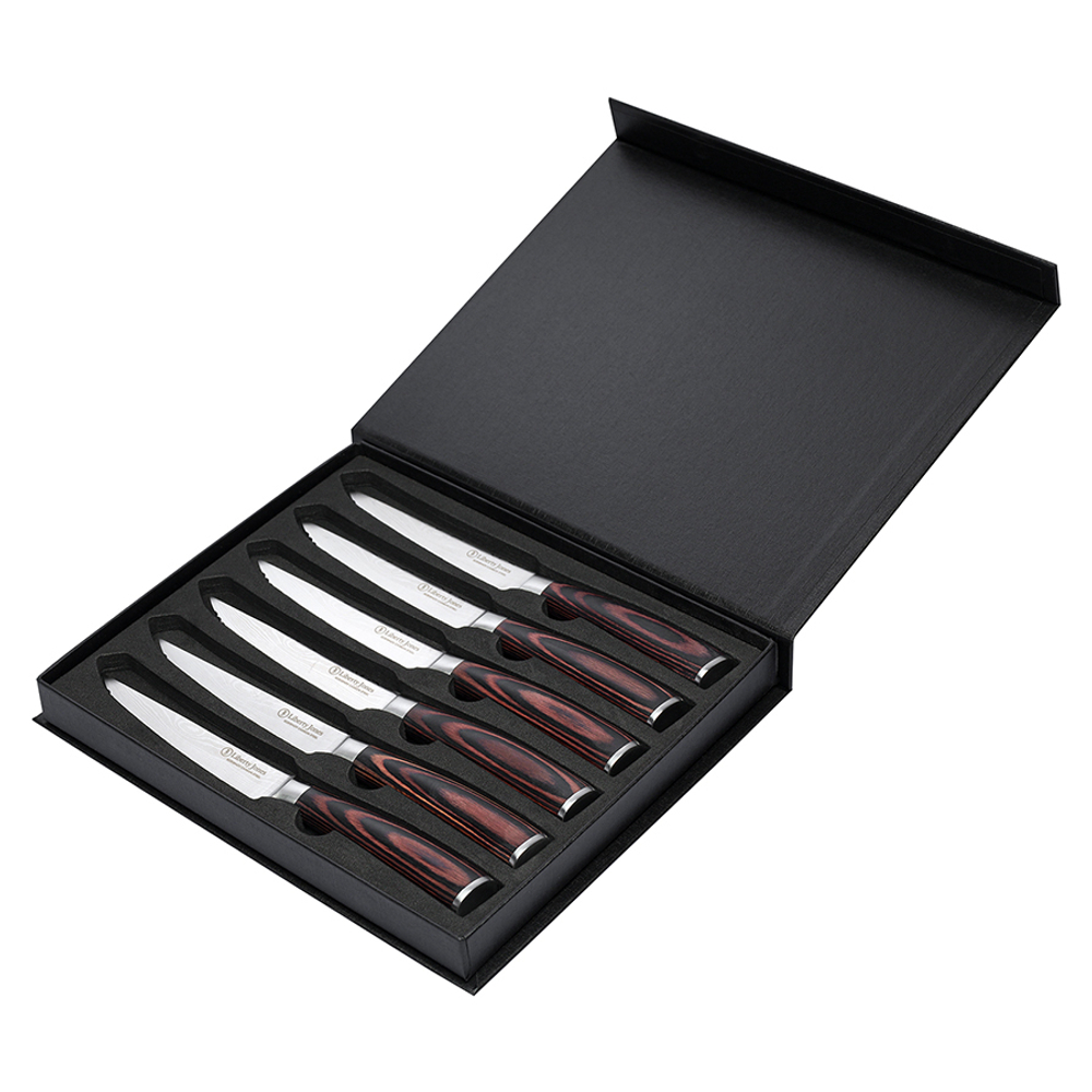 Набор ножей для стейка butcher, 11,5 см, 6 шт.