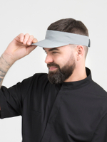 Головной убор - кепка козырек продавца Серый