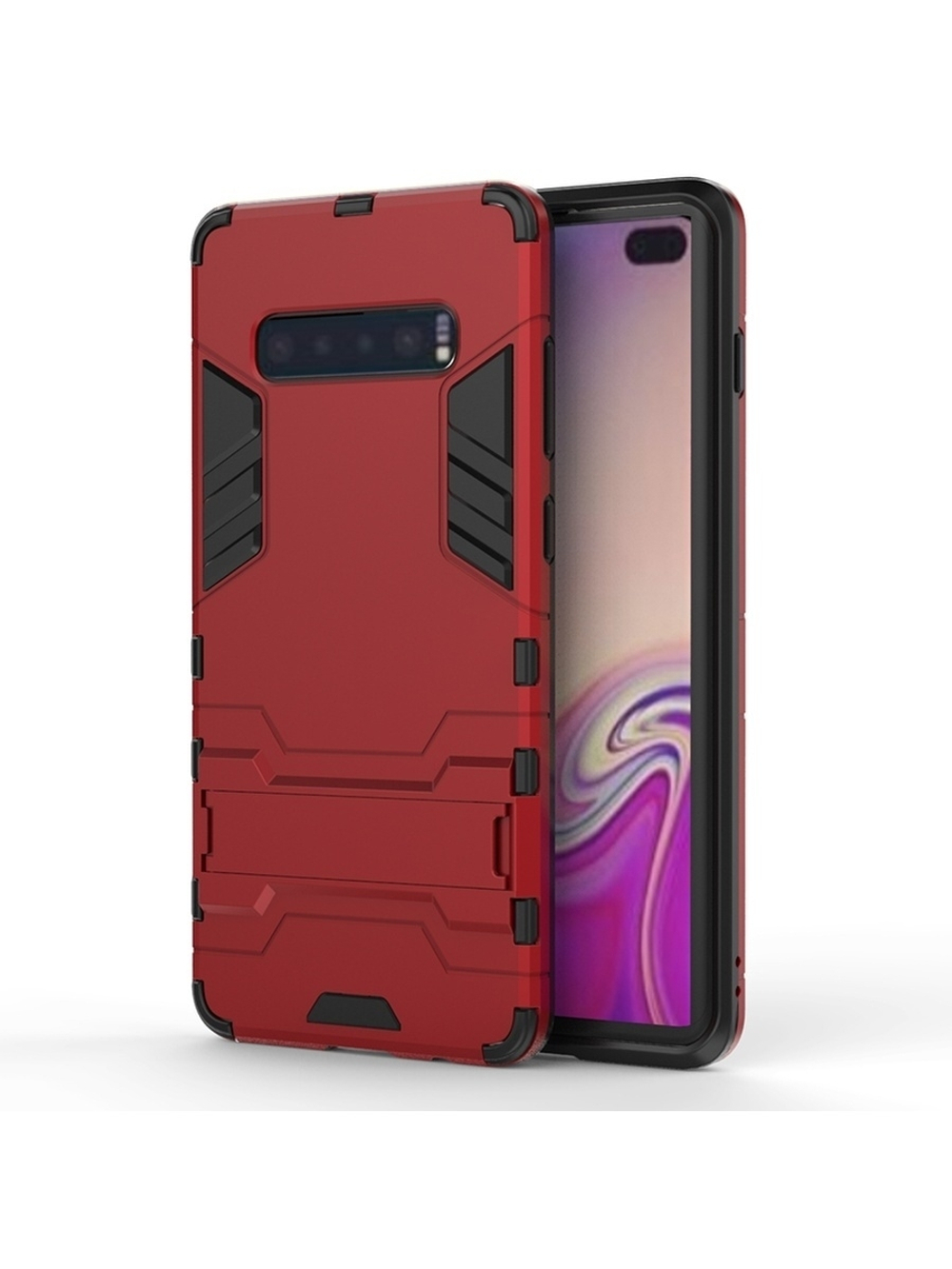 Противоударный чехол Transformer-2 с функцией подставки для Samsung Galaxy S10 Plus