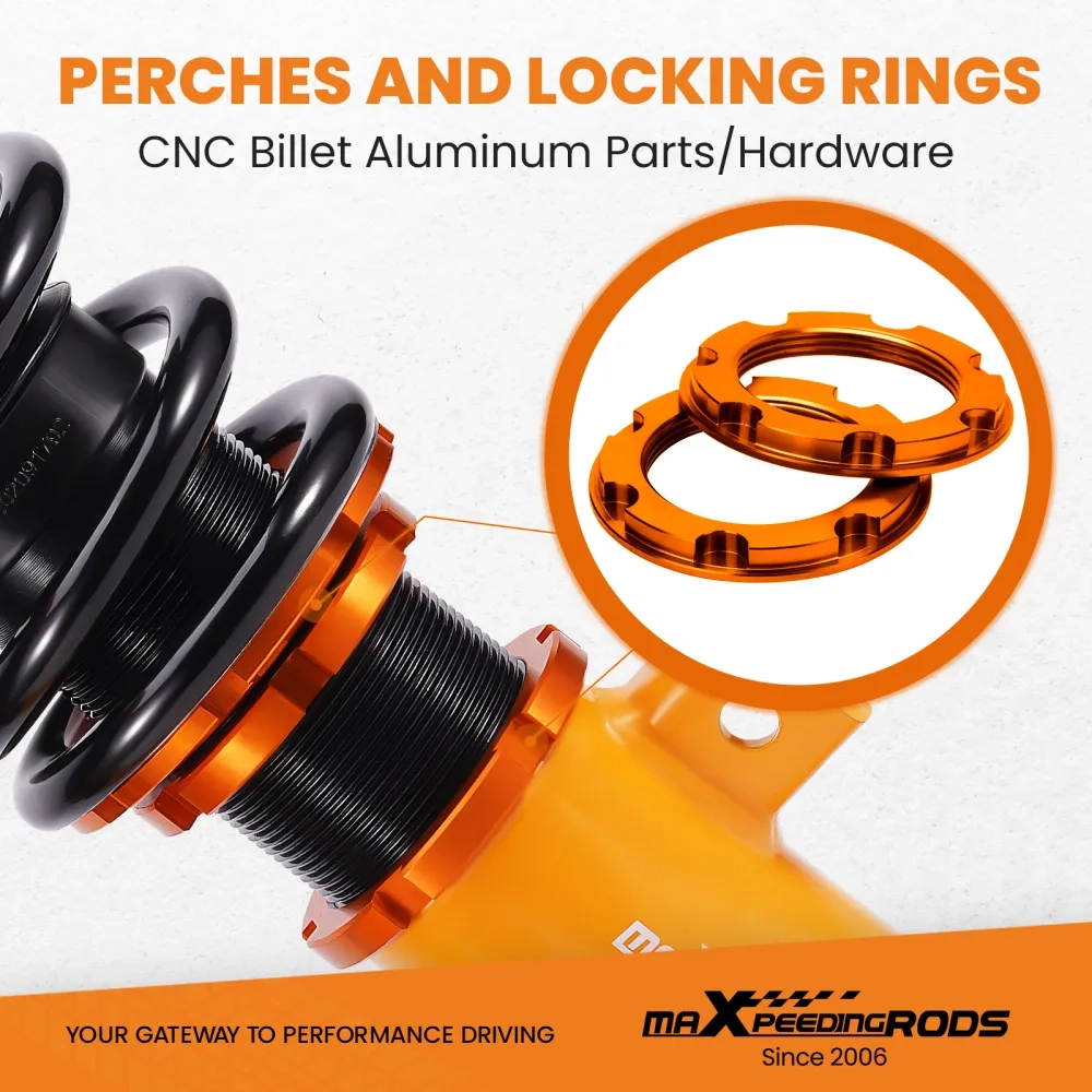 24 Step Damper Adjustable Coilovers подходит для автомобиля BMW 3-Series 325i 328i 335i E92 E93 RWD