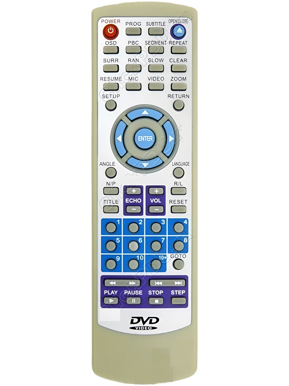 Пульт United DVX-7062 DVDR для DVD плеера United
