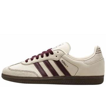 Кроссовки Adidas Samba OG "Wonder White Maroon W"