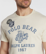 Футболка POLO RALPH LAUREN - кремовый(710934710)
