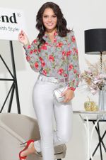 Блузка Рокси, флауэр DStrend (Акция)