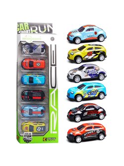 Игровой набор машин Крутящий момент 6шт (KZ957-019)