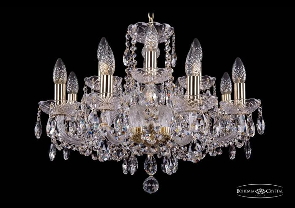 Подвесная люстра Bohemia Ivele 1402/8+4/195/G