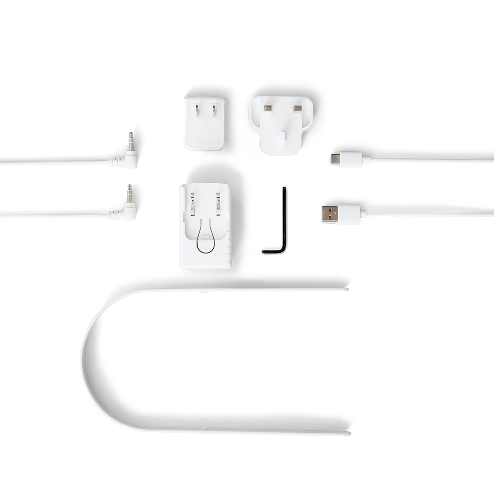 Портативная акустика Transparent Light Speaker, белый