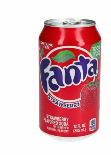 Газировка Фанта клубника.   Сша