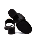 Шлепанцы кожаные hana See By Chlo\u00e9 - черный(SB42082A 19004)