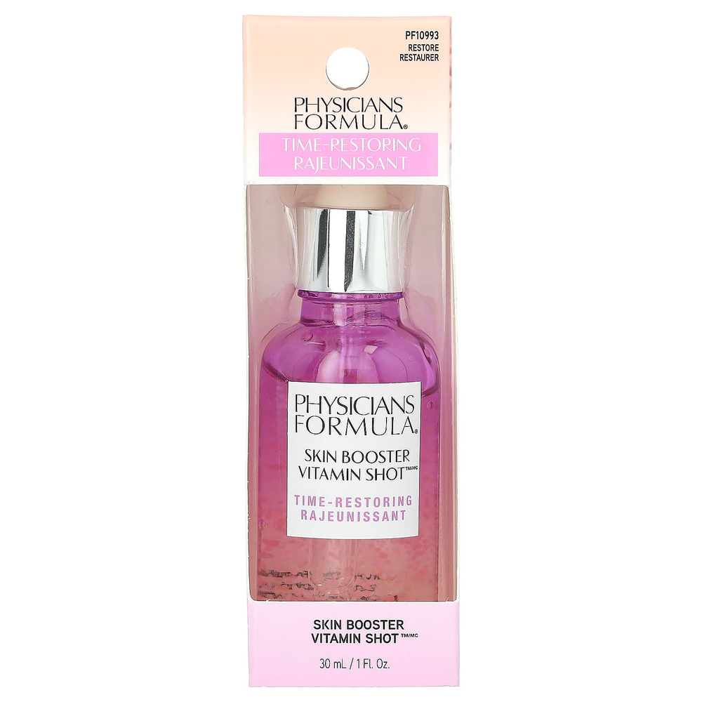 Physicians Formula, Skin Booster Vitamin Shot, омолаживающая сыворотка, 30 мл (1 жидк. унция)