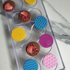 103 | Форма для шоколадных конфет "Медианты" (275*135мм)