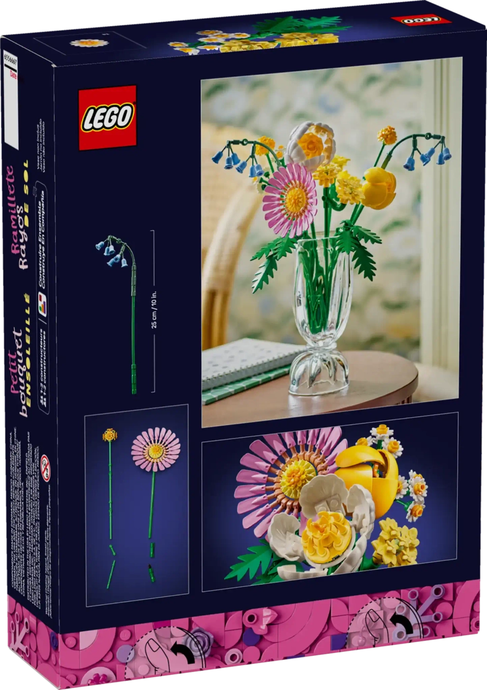 Конструктор LEGO Botanical Collection 10347 Миниатюрный Солнечный букет