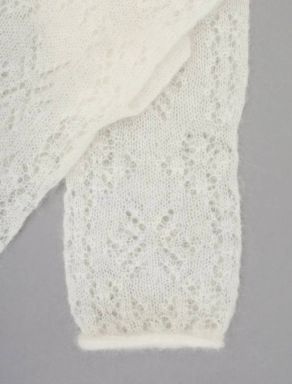 Перчатки ажурные ПЧ228-02 экрю