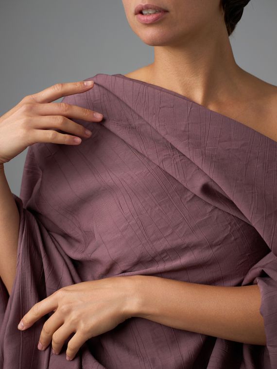 Ткань хлопок креш &quot;жатка&quot;, Китай, какао