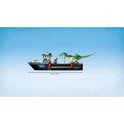 Конструктор LEGO Jurassic World - Барионикс и побег на лодке 76942