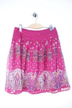 Юбка Esprit шелковая, маркировка 36, визуально 44 размер