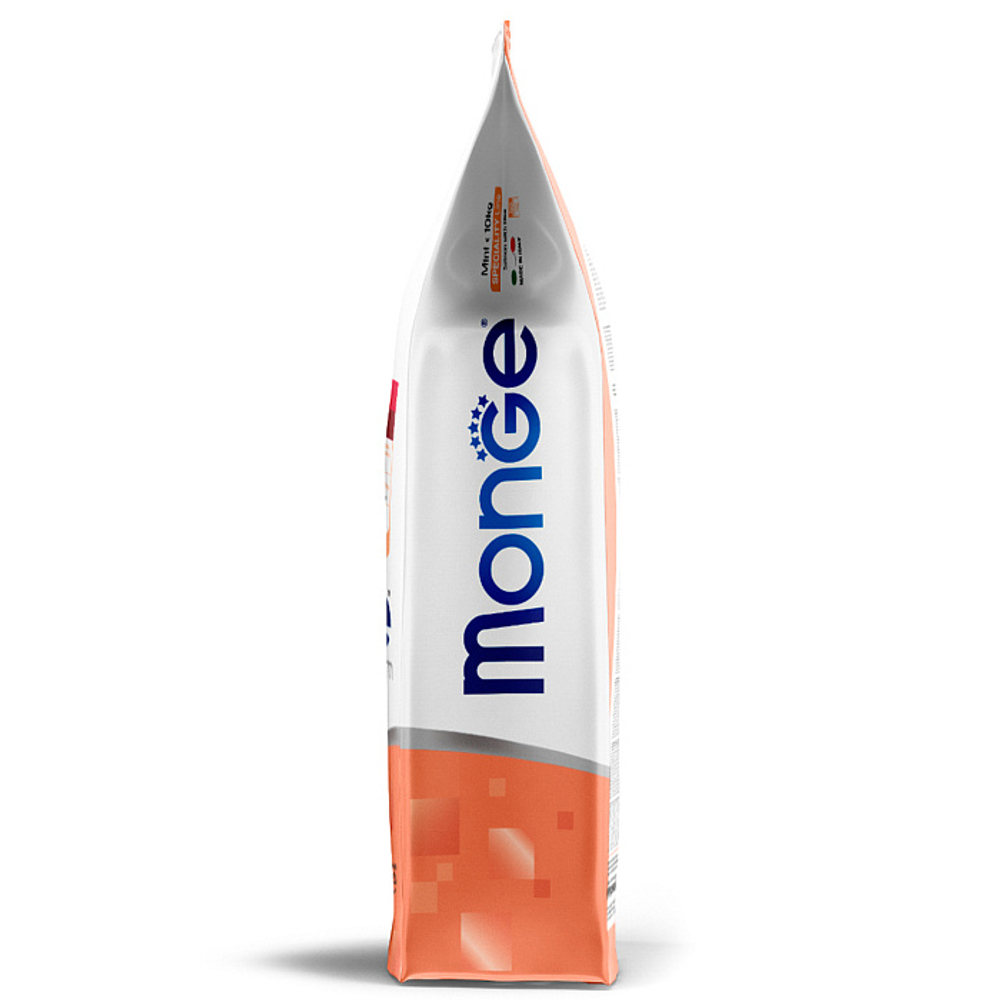 Сухой корм для взрослых собак мелких пород из лосося с рисом Monge Dog Speciality Line Monoprotein Mini 7,5кг