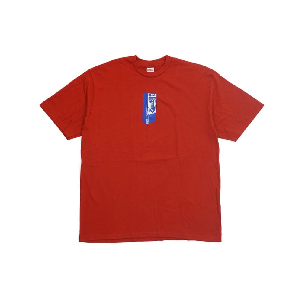 Supreme FW18 Payphone Tee Red T