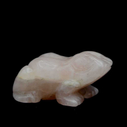 Лягушка розовый кварц асс.