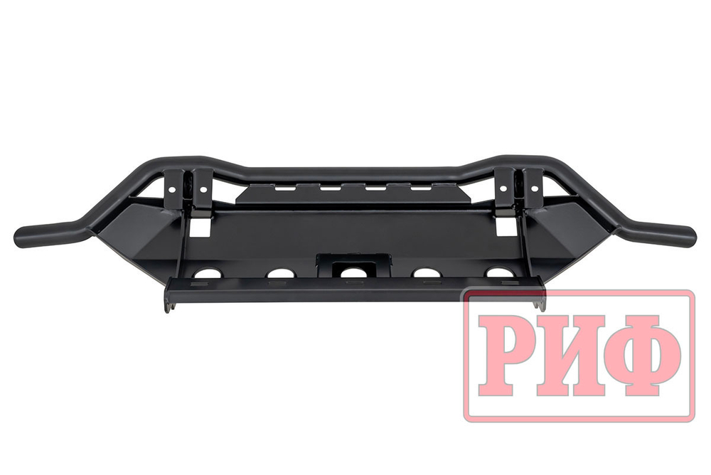 Бампер силовой передний Lada Niva Travel с защитой радиатора РИФ