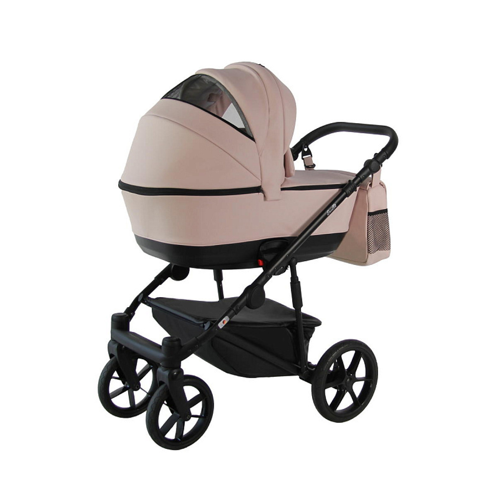 Детская коляска Sevillababy Tisso 2 в 1 пудровый экокожа