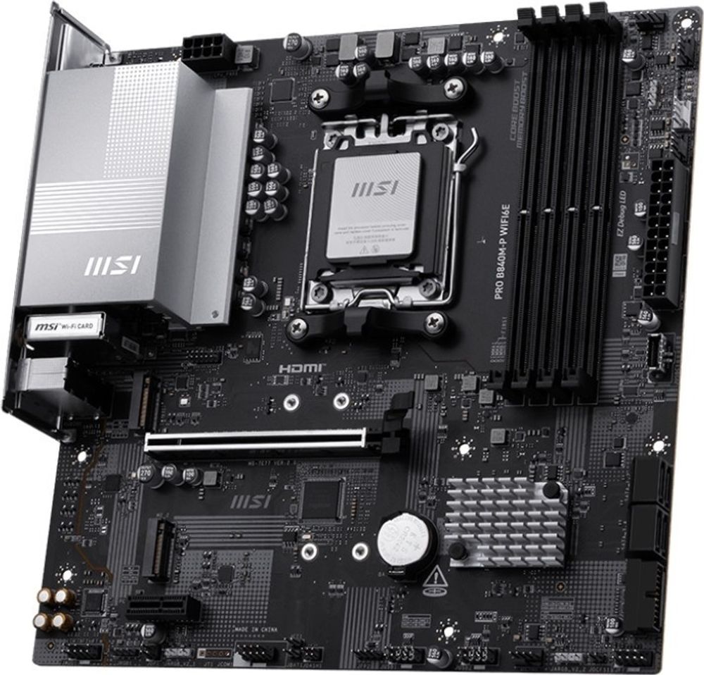Материнская плата MSI PRO B840M-P WIFI6E