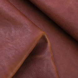 Vacchetta Washed Terracota (1,4-1,6 мм), цв.Кирпичный, кожа